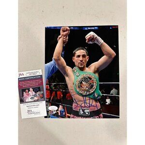 Danny Garcia signed autographed WBC Belt 8x10 Photo JSA
